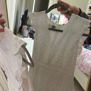 White Altar’d State Cap Sleeve Dress